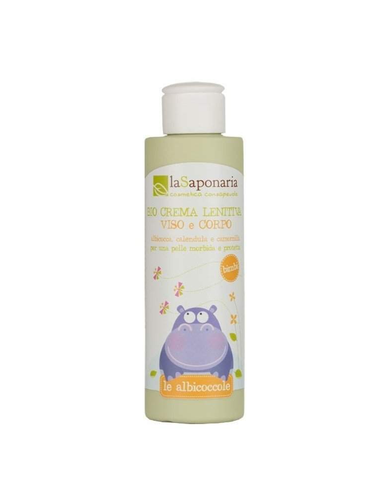 Bio Crema Lenitiva Viso e Corpo- La Saponaria-La Saponaria-bambini,crema,crema corpo,crema viso,igiene