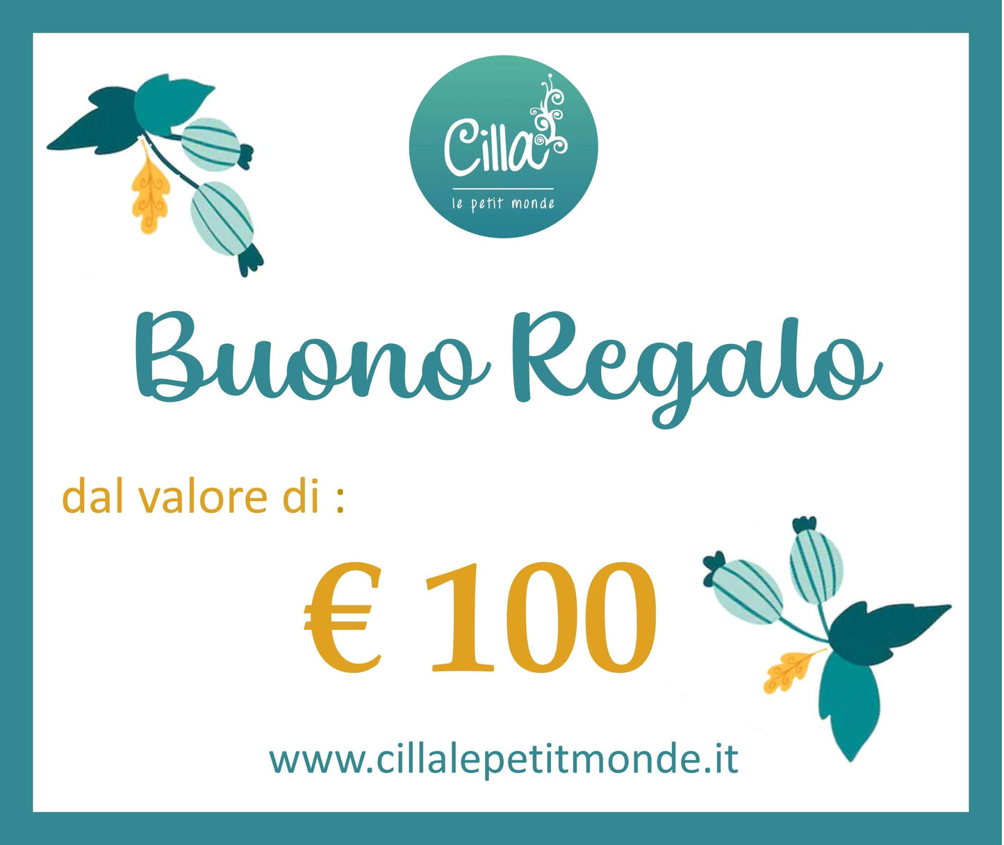 Buono Regalo da 100€-buono regalo-