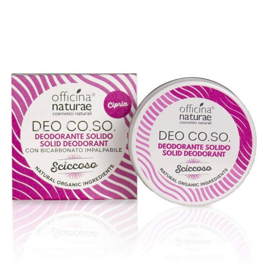 Deodorante Solido Sciccoso CO.SO. - Officina Naturae-Officina Naturae-corpo,cosmetico solido,deodorante,deodorante solido,neutro